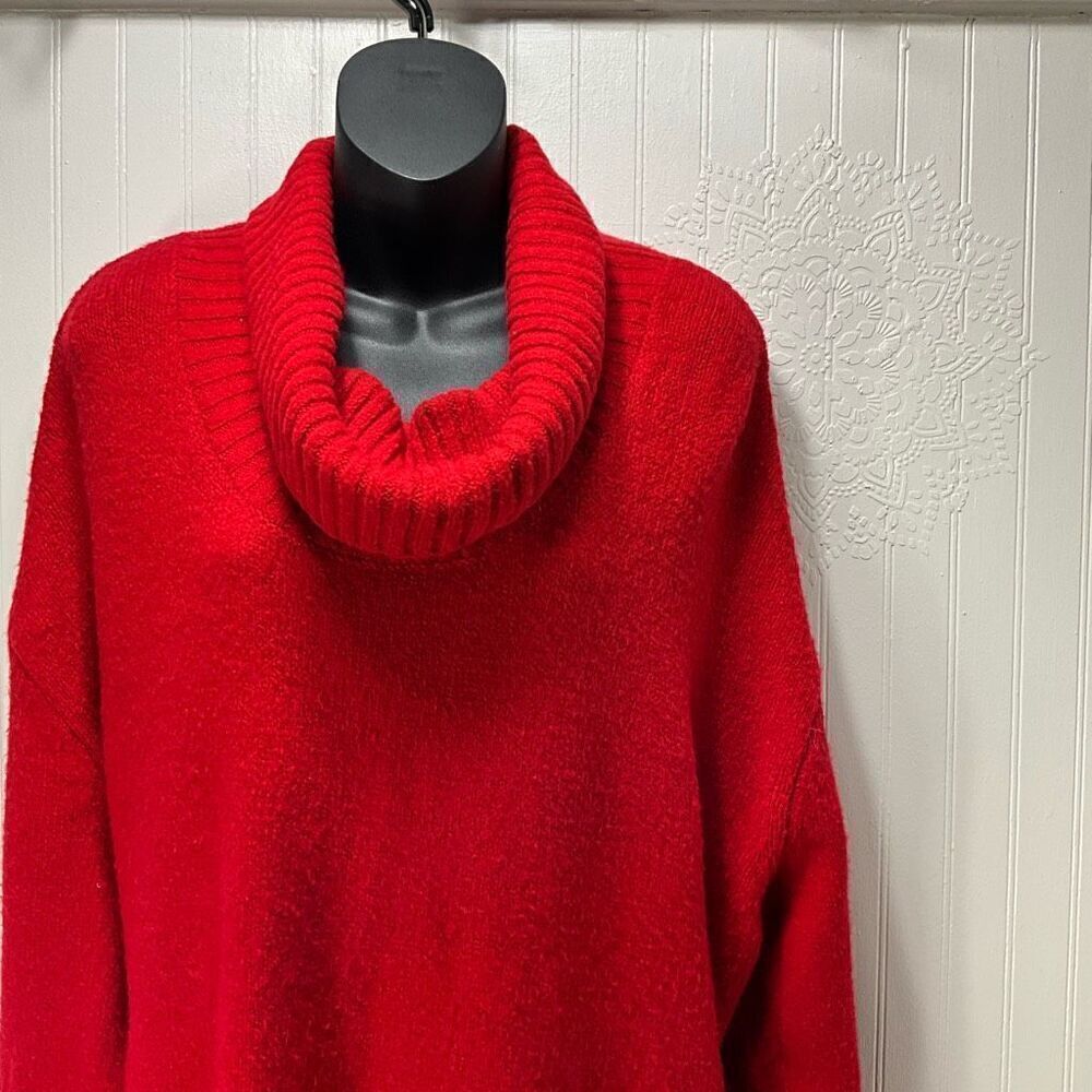 RACHEL Zoe Merino Wool Blend Cowl Neck Sweater - Picture 3 of 6